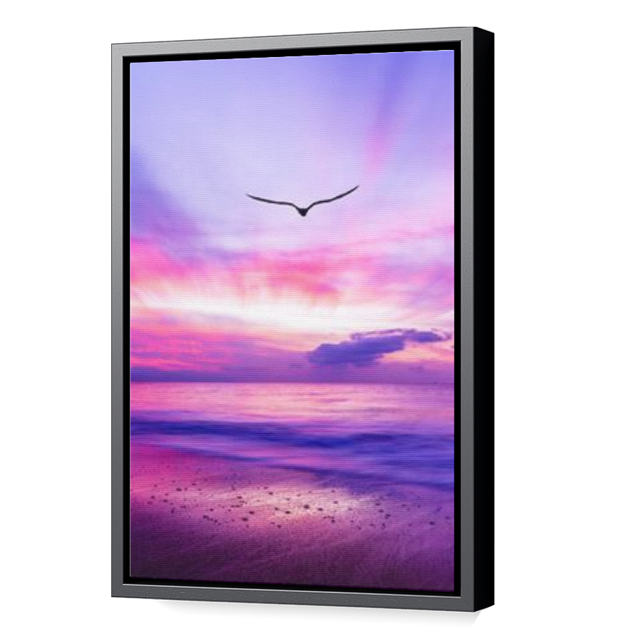 Thumbnail for Canvas - Black Floating Frame