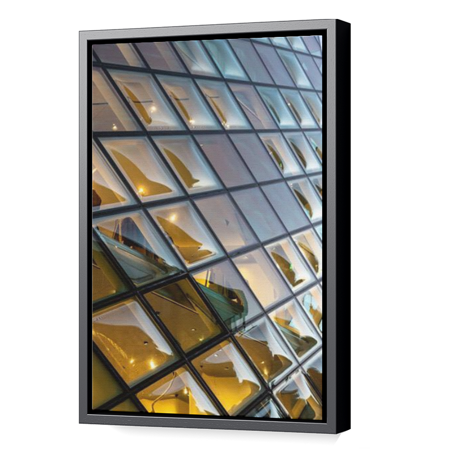 Thumbnail for Canvas - Black Floating Frame
