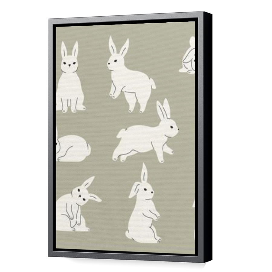 Thumbnail for Canvas - Black Floating Frame