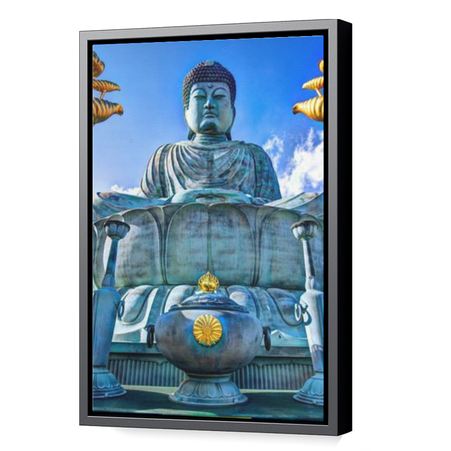 Thumbnail for Canvas - Black Floating Frame