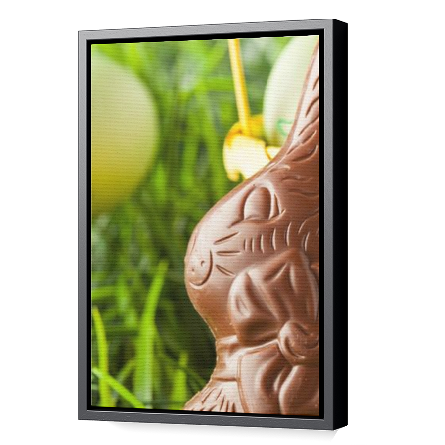 Thumbnail for Canvas - Black Floating Frame