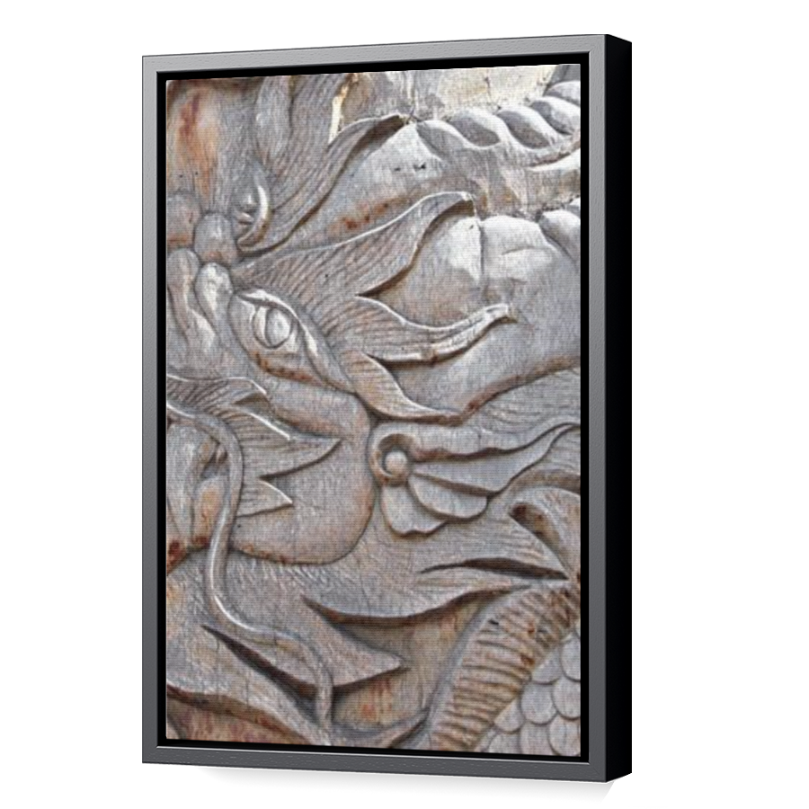 Thumbnail for Canvas - Black Floating Frame