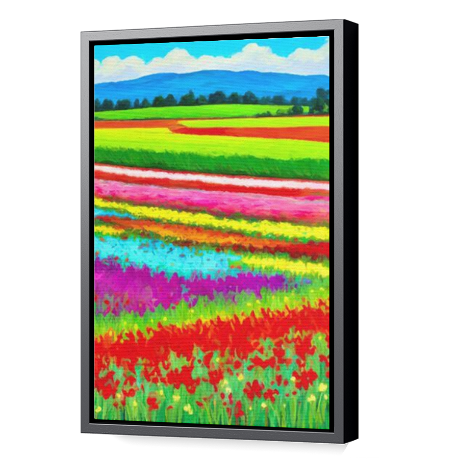 Thumbnail for Canvas - Black Floating Frame