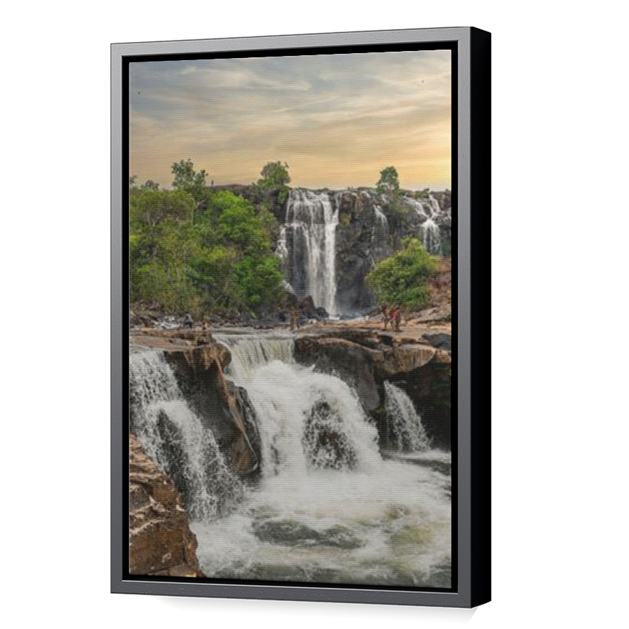 Thumbnail for Canvas - Black Floating Frame