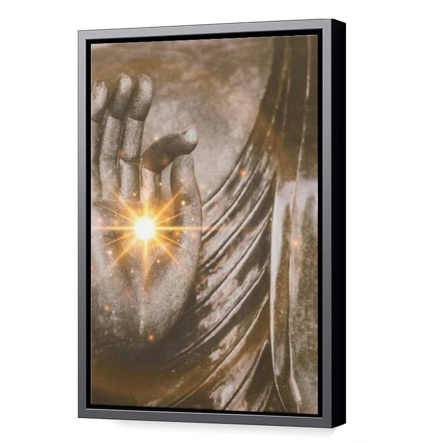 Thumbnail for Canvas - Black Floating Frame