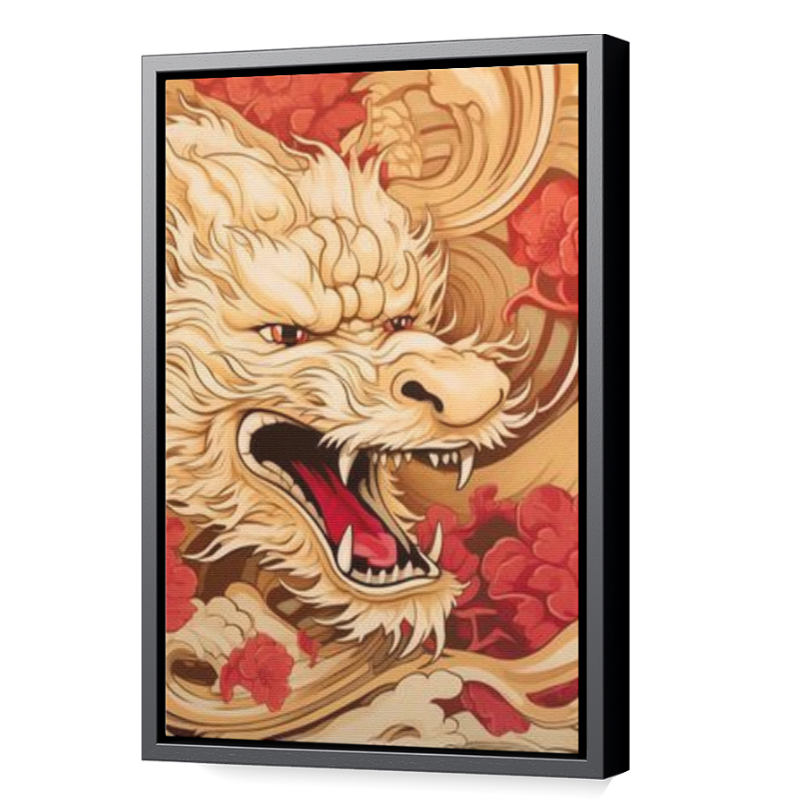 Thumbnail for Canvas - Black Floating Frame