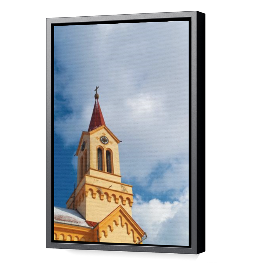 Thumbnail for Canvas - Black Floating Frame