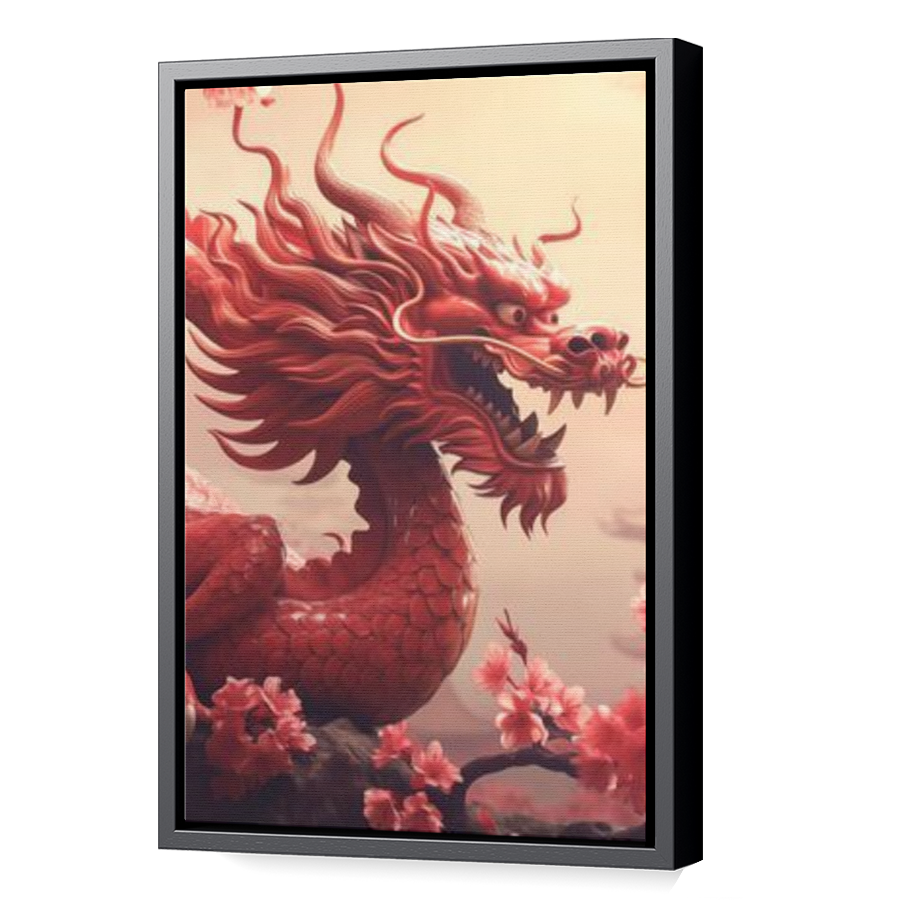 Thumbnail for Canvas - Black Floating Frame