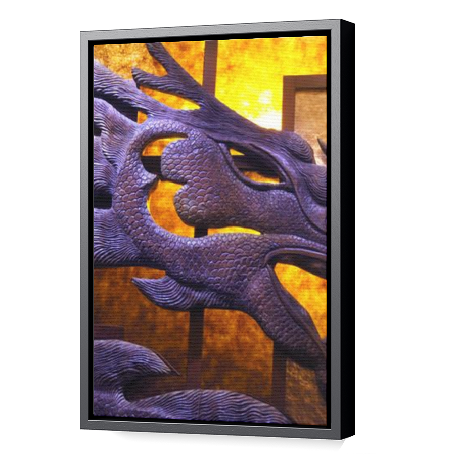 Thumbnail for Canvas - Black Floating Frame