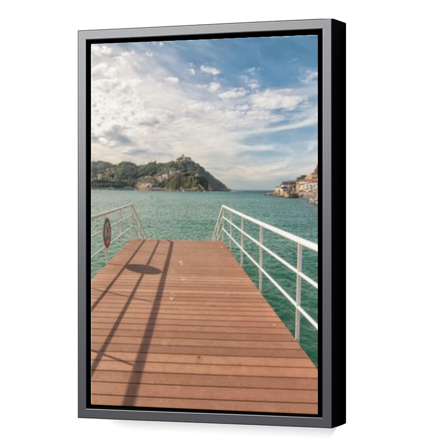 Thumbnail for Canvas - Black Floating Frame