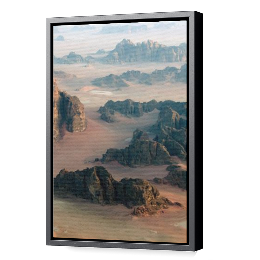 Thumbnail for Canvas - Black Floating Frame