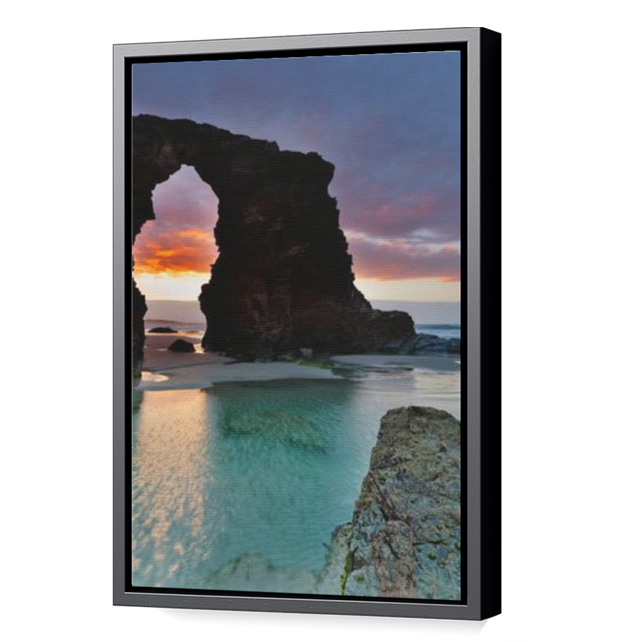 Thumbnail for Canvas - Black Floating Frame