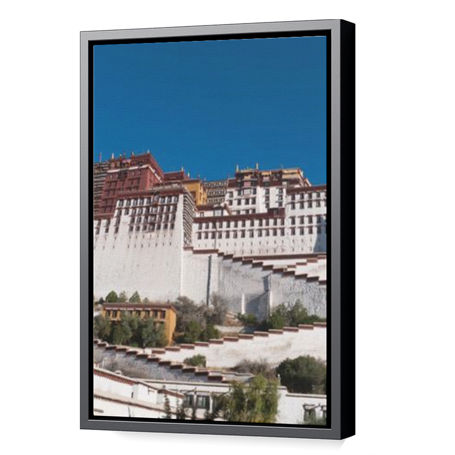 Thumbnail for Canvas - Black Floating Frame