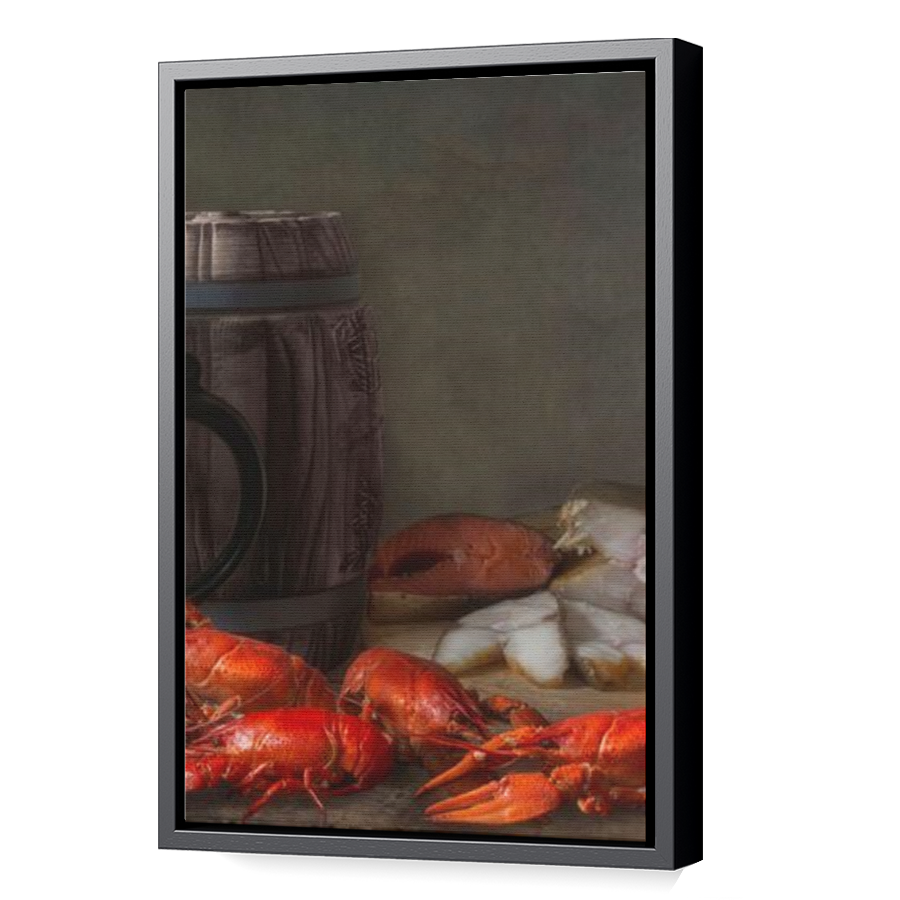 Thumbnail for Canvas - Black Floating Frame