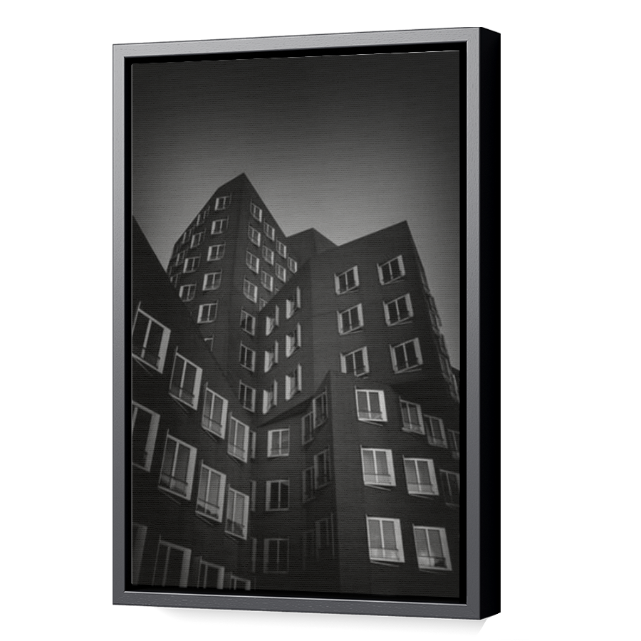 Thumbnail for Canvas - Black Floating Frame
