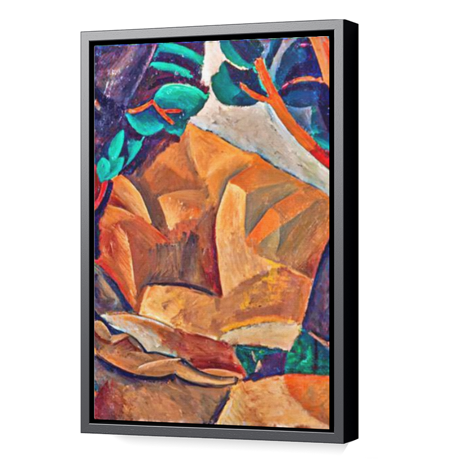 Thumbnail for Canvas - Black Floating Frame