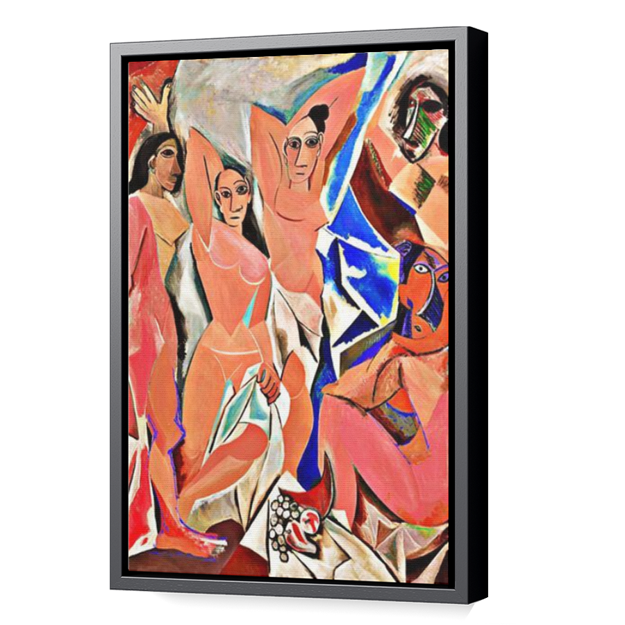 Thumbnail for Canvas - Black Floating Frame
