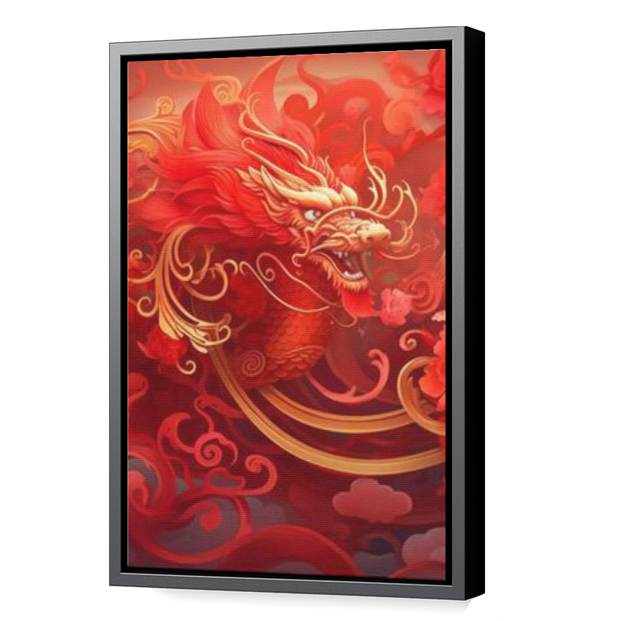Thumbnail for Canvas - Black Floating Frame