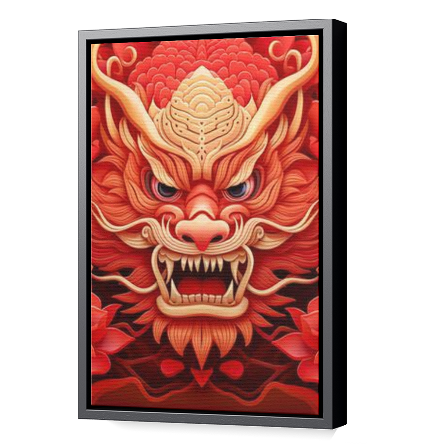 Thumbnail for Canvas - Black Floating Frame