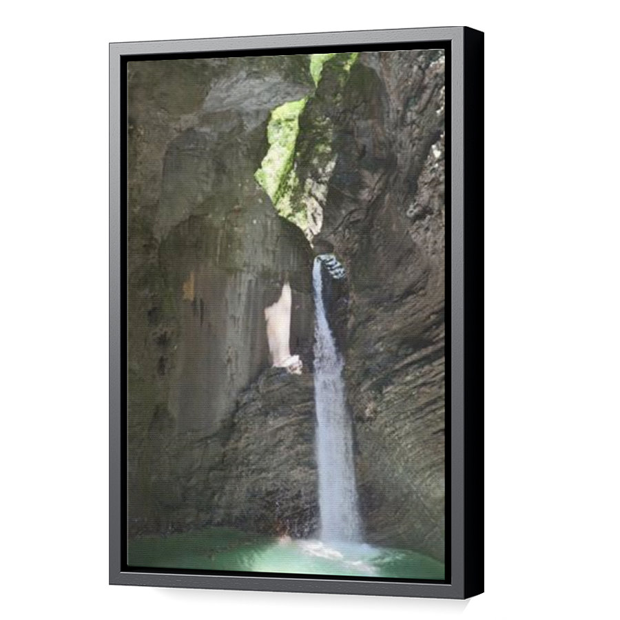 Thumbnail for Canvas - Black Floating Frame