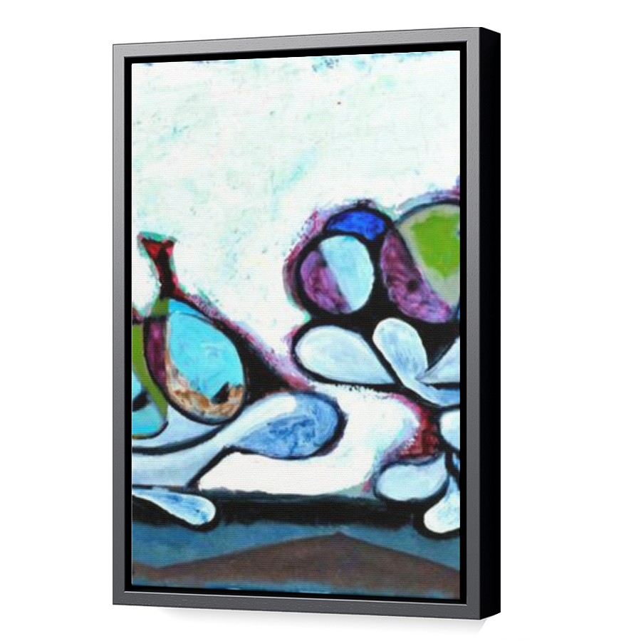 Thumbnail for Canvas - Black Floating Frame