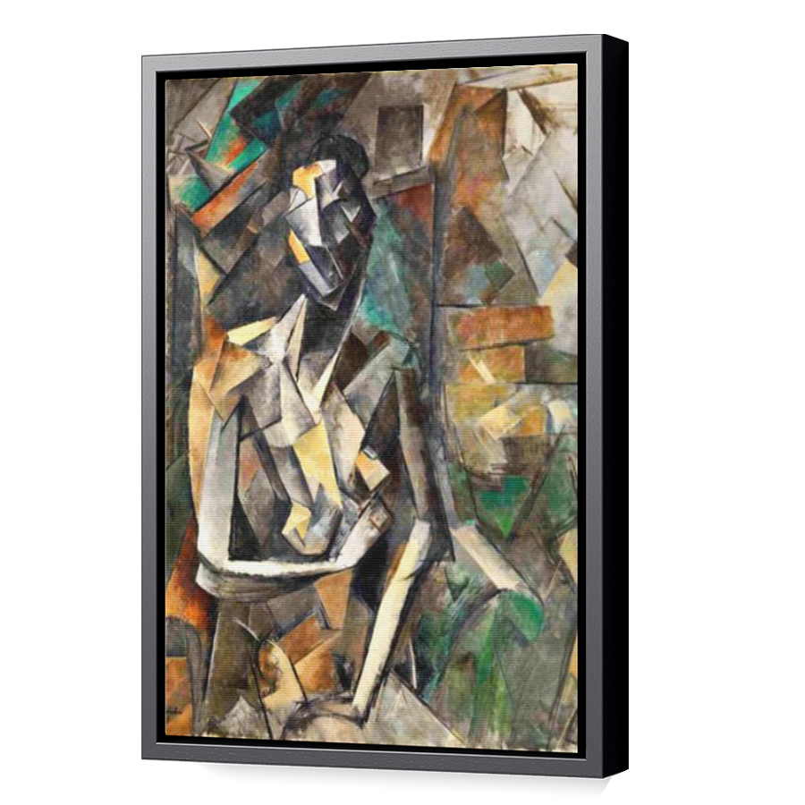 Thumbnail for Canvas - Black Floating Frame