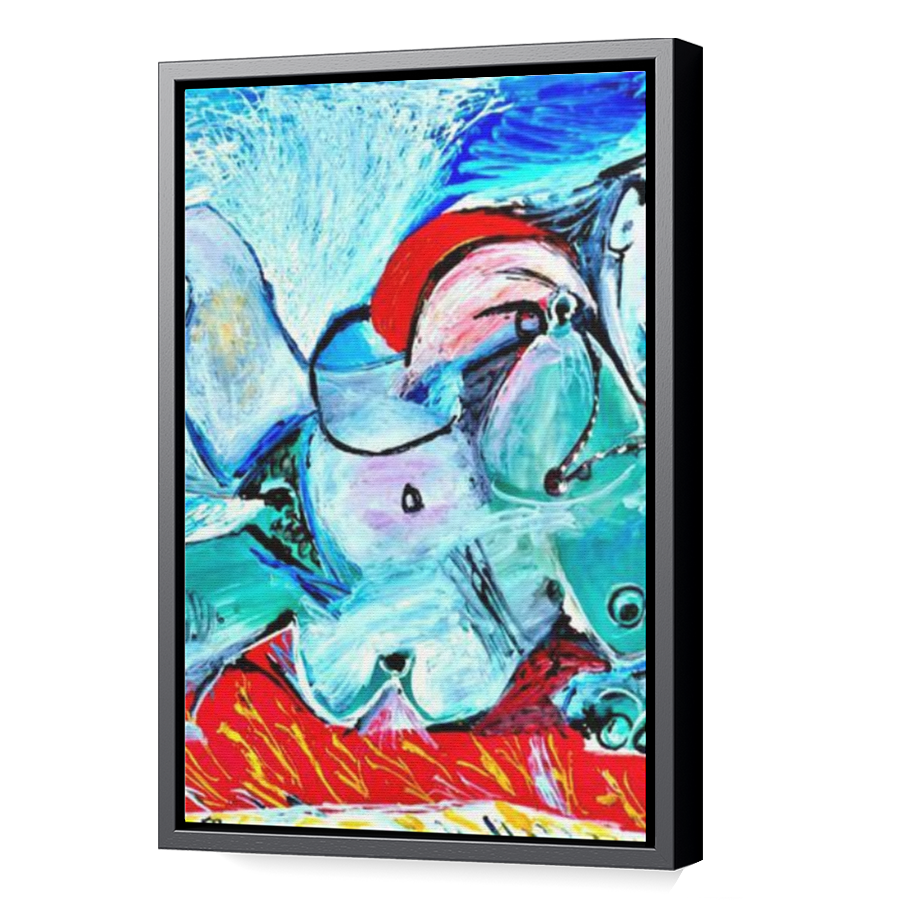 Thumbnail for Canvas - Black Floating Frame