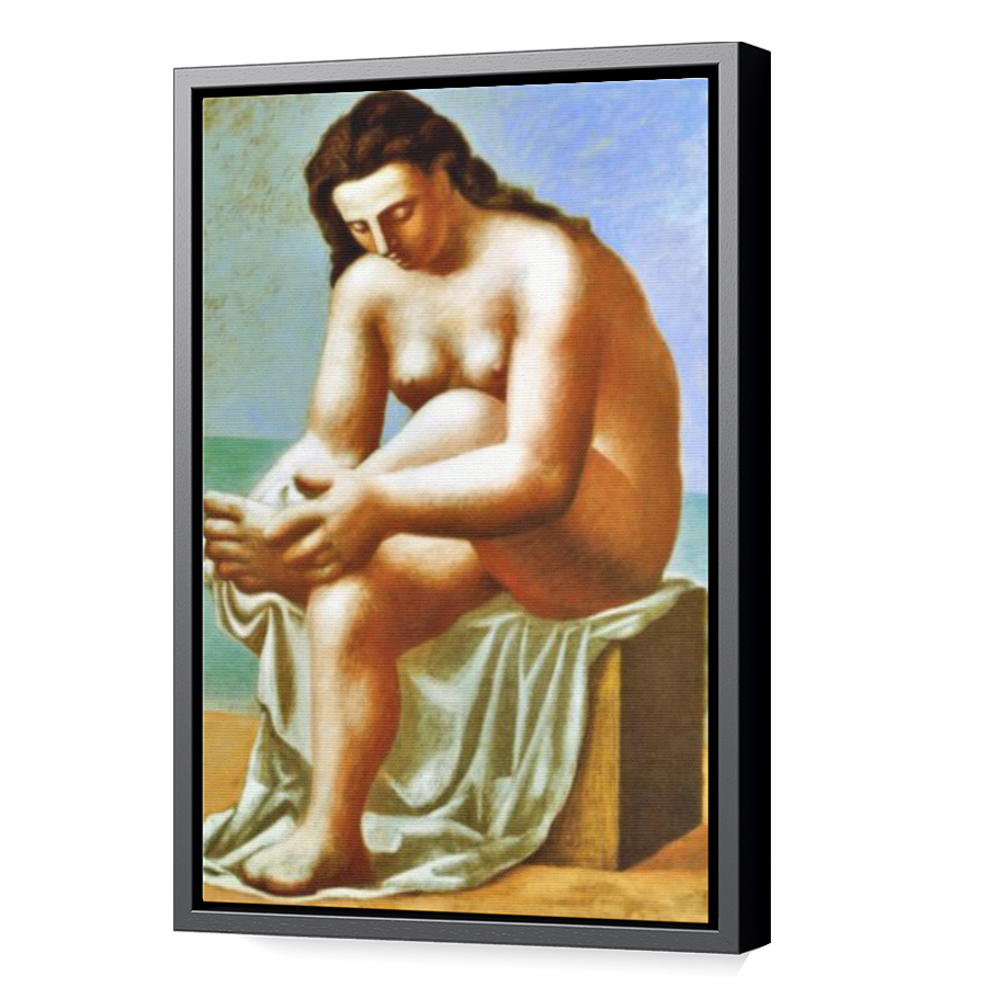 Thumbnail for Canvas - Black Floating Frame