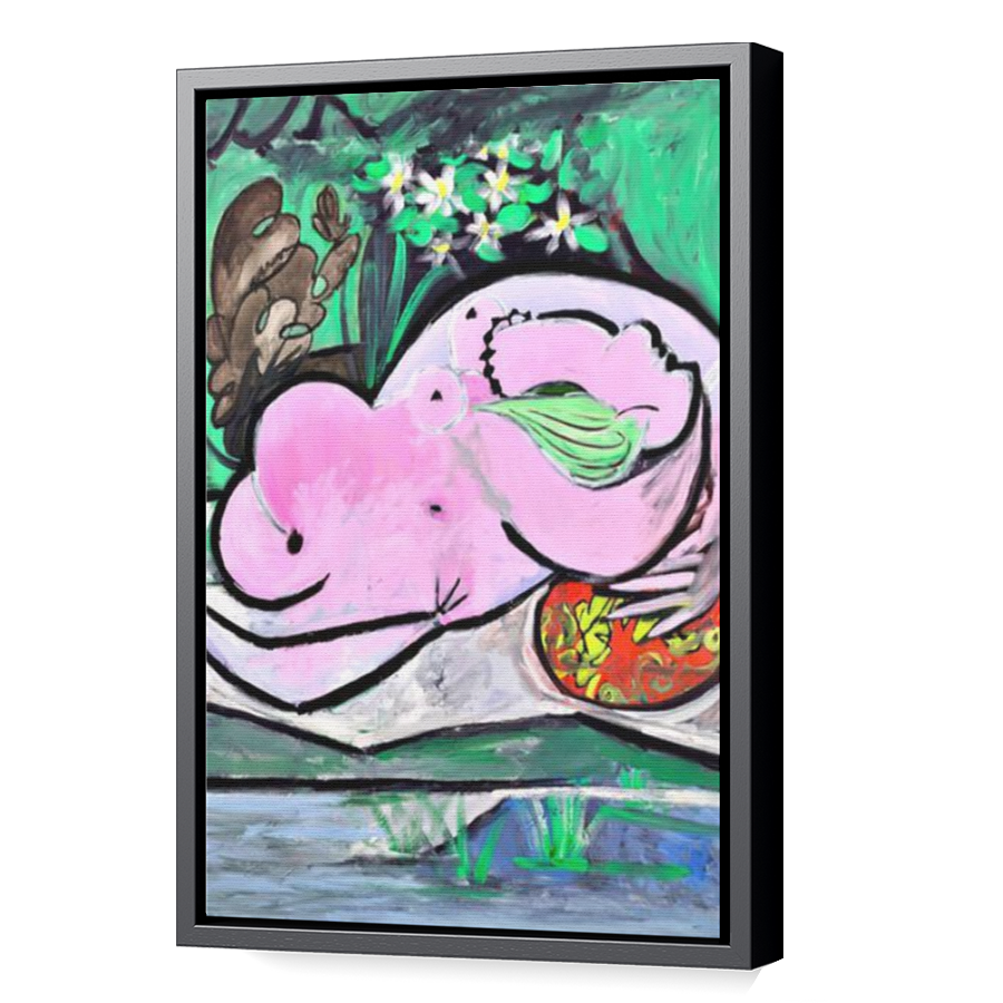 Thumbnail for Canvas - Black Floating Frame