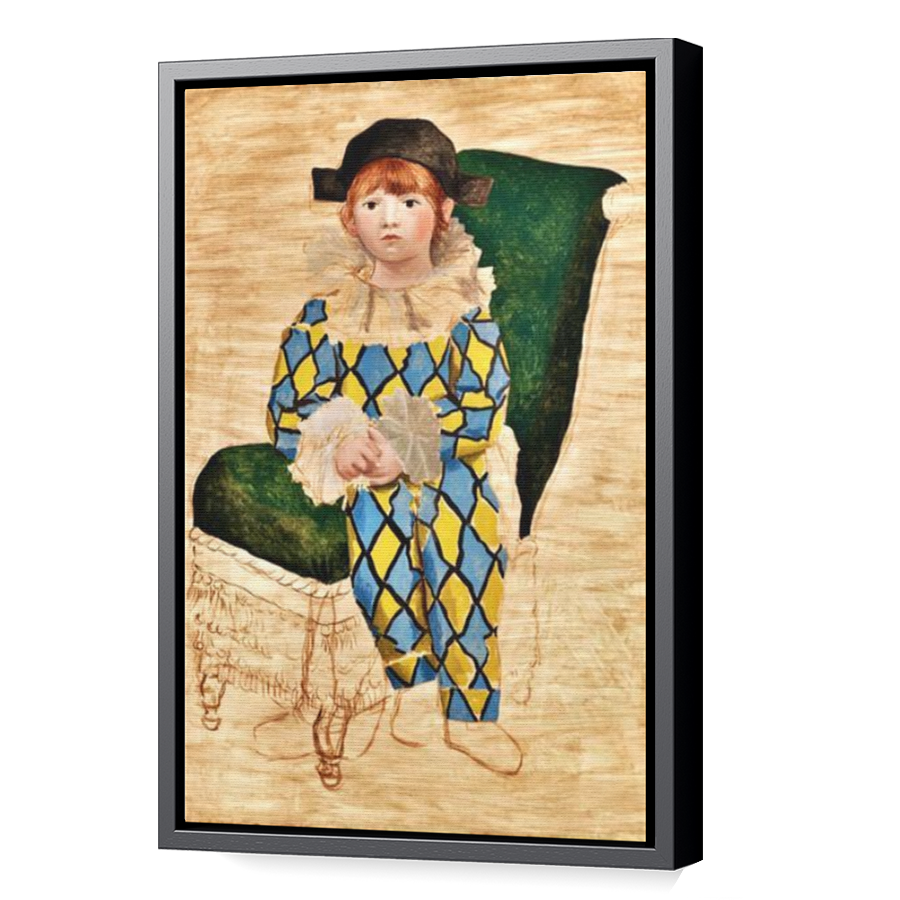 Thumbnail for Canvas - Black Floating Frame
