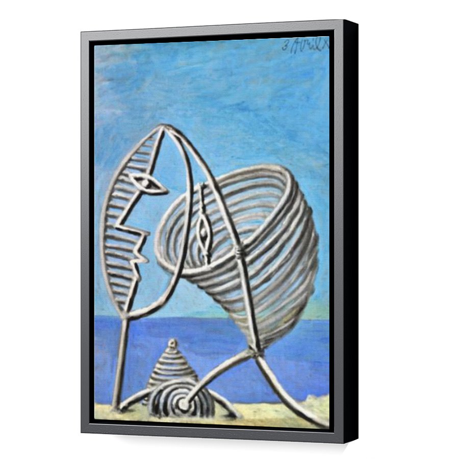 Thumbnail for Canvas - Black Floating Frame