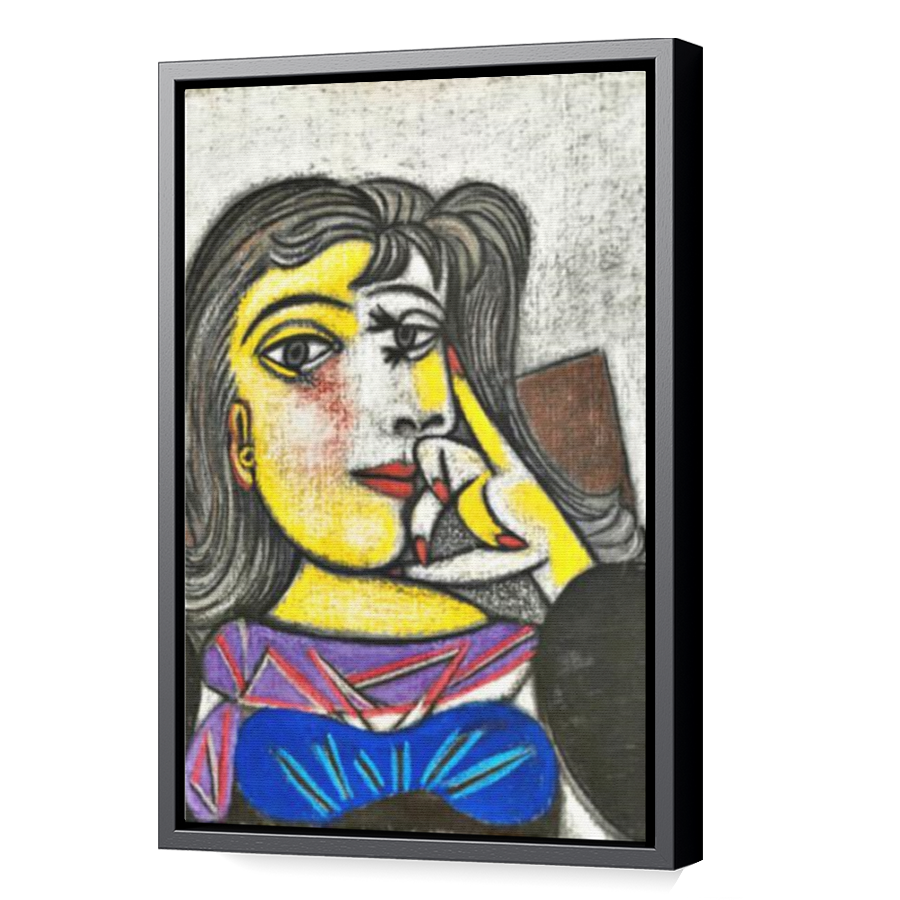Thumbnail for Canvas - Black Floating Frame