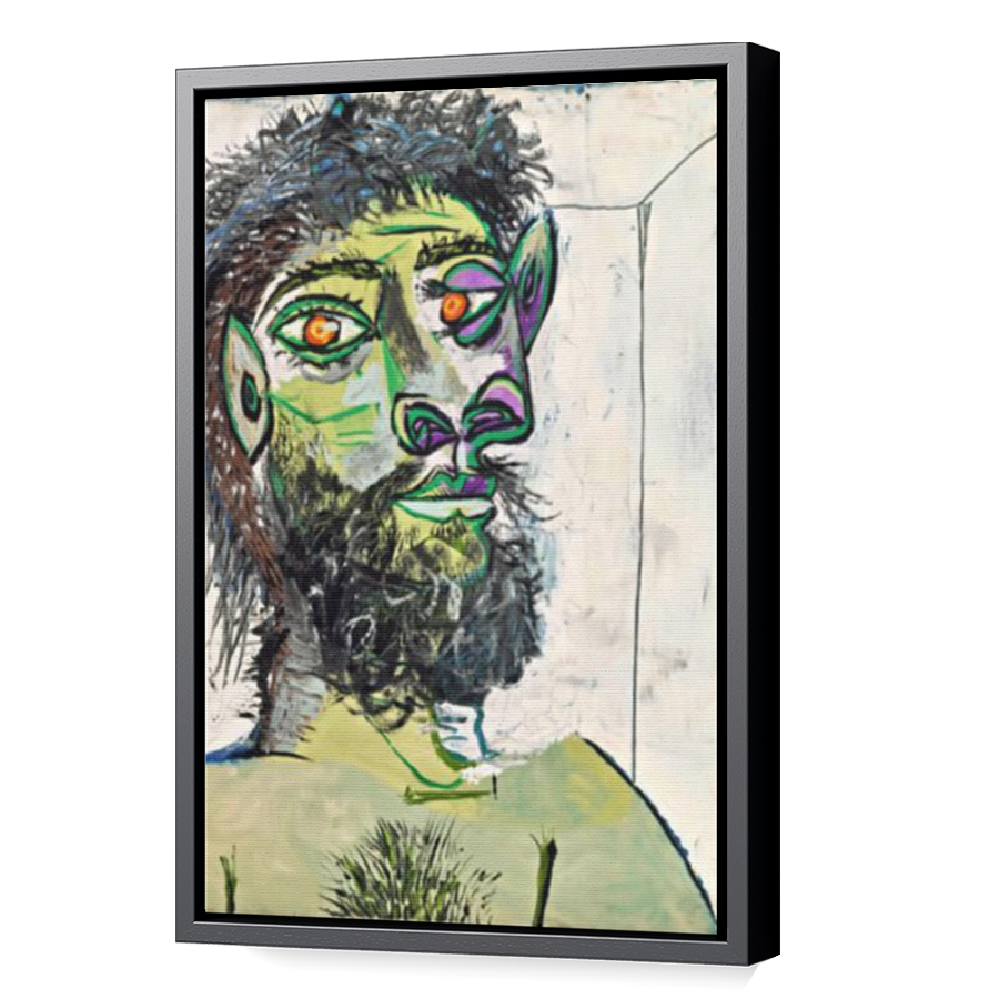 Thumbnail for Canvas - Black Floating Frame