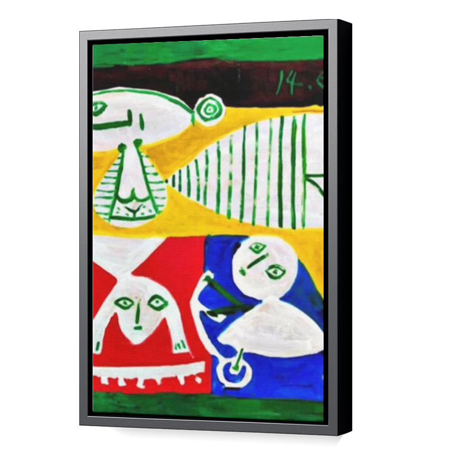 Thumbnail for Canvas - Black Floating Frame