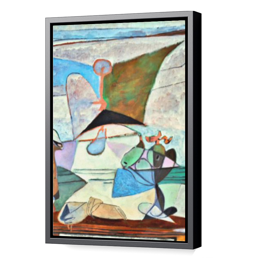 Thumbnail for Canvas - Black Floating Frame