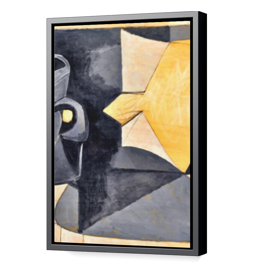 Thumbnail for Canvas - Black Floating Frame