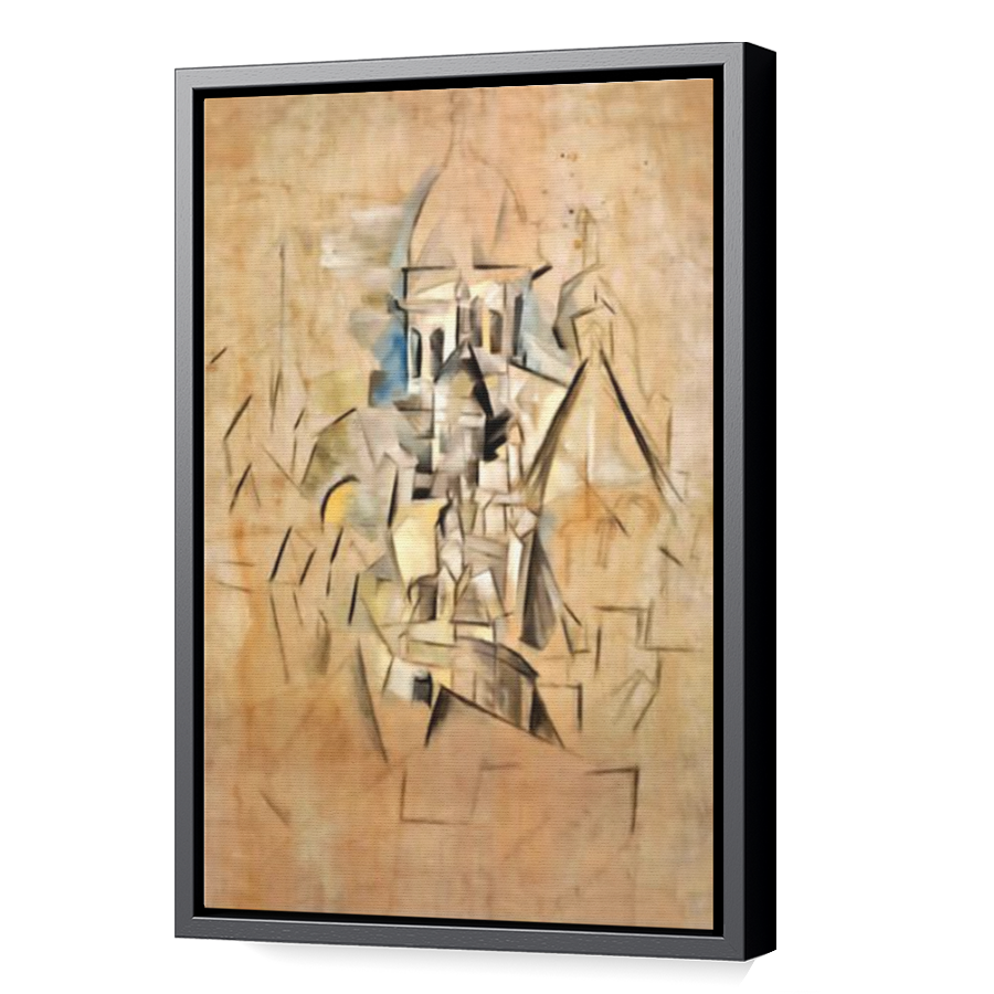 Thumbnail for Canvas - Black Floating Frame