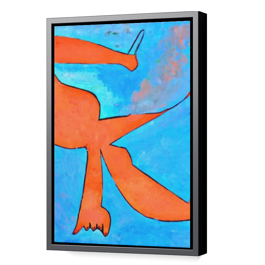 Thumbnail for Canvas - Black Floating Frame