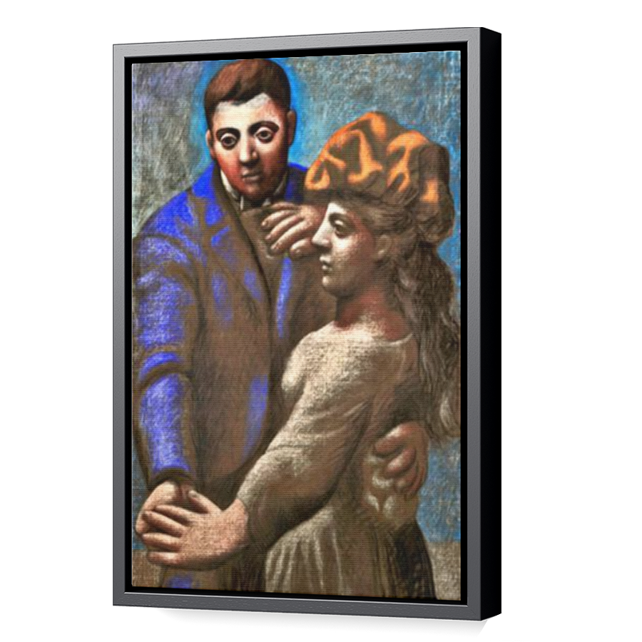 Thumbnail for Canvas - Black Floating Frame