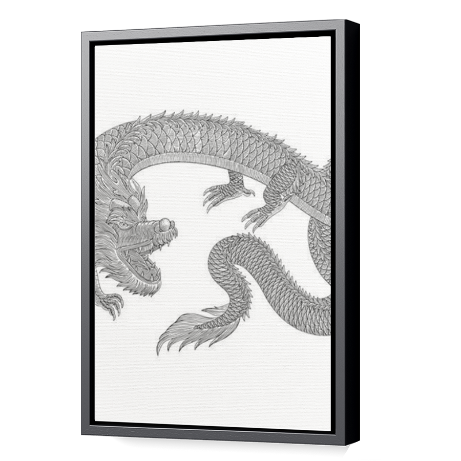 Thumbnail for Canvas - Black Floating Frame