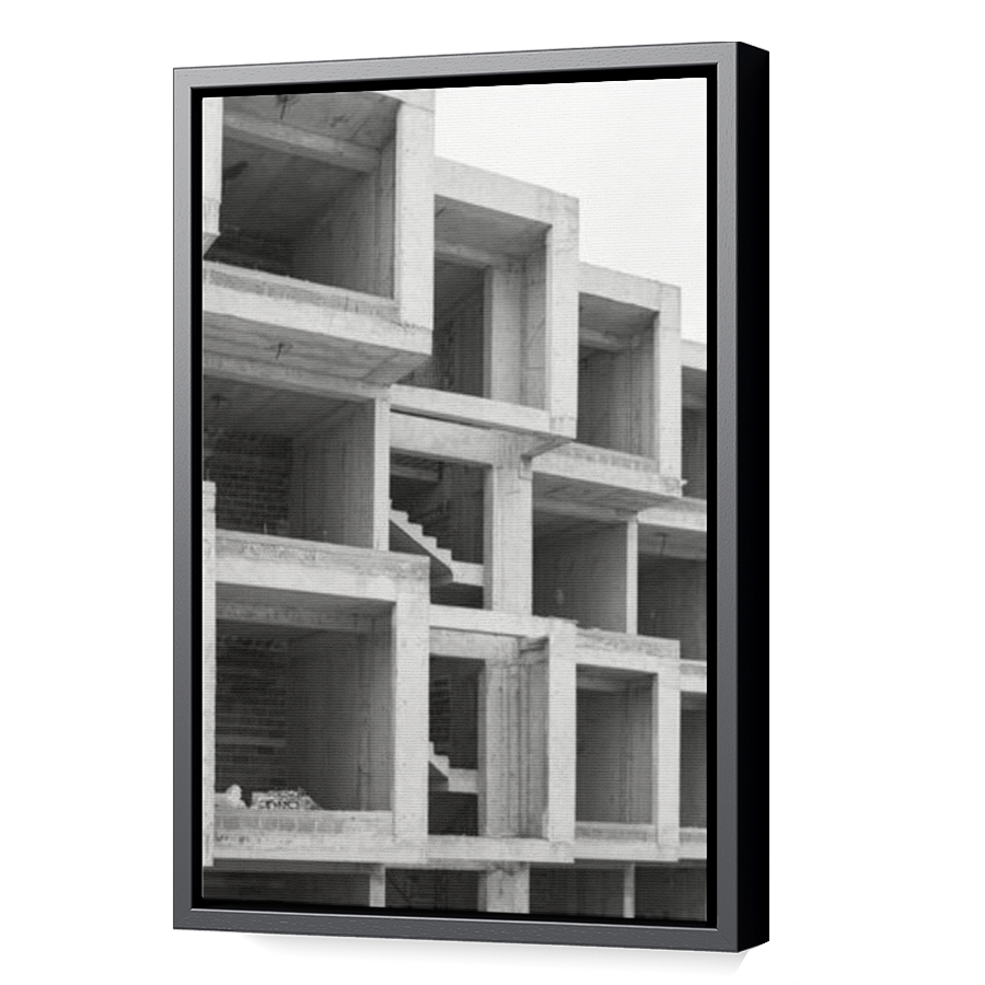 Thumbnail for Canvas - Black Floating Frame