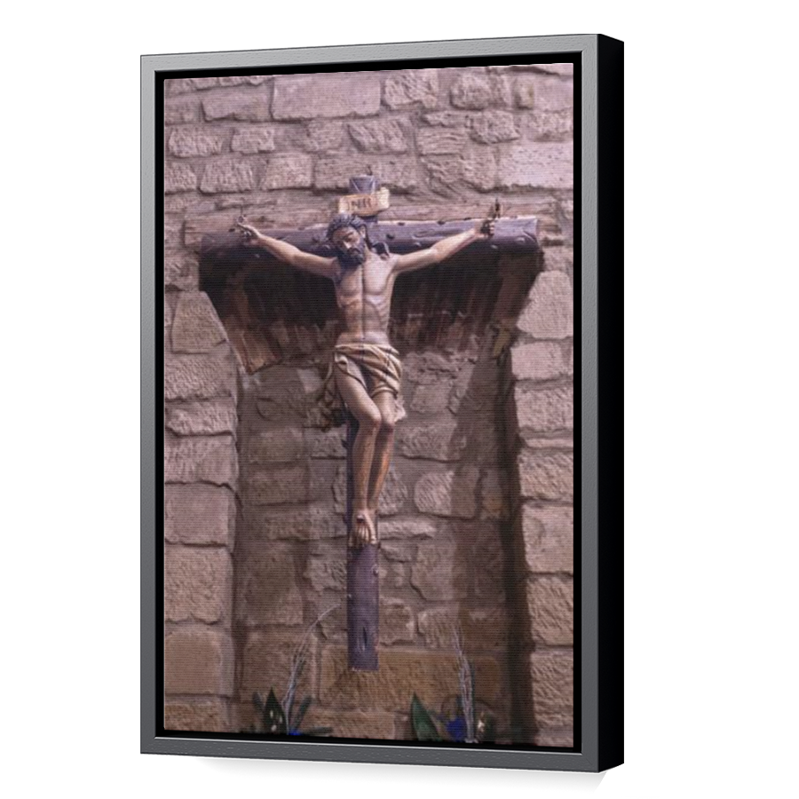 Thumbnail for Canvas - Black Floating Frame