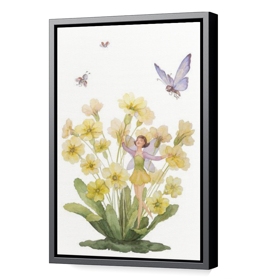 Thumbnail for Canvas - Black Floating Frame