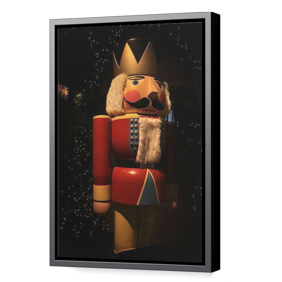 Thumbnail for Canvas - Black Floating Frame