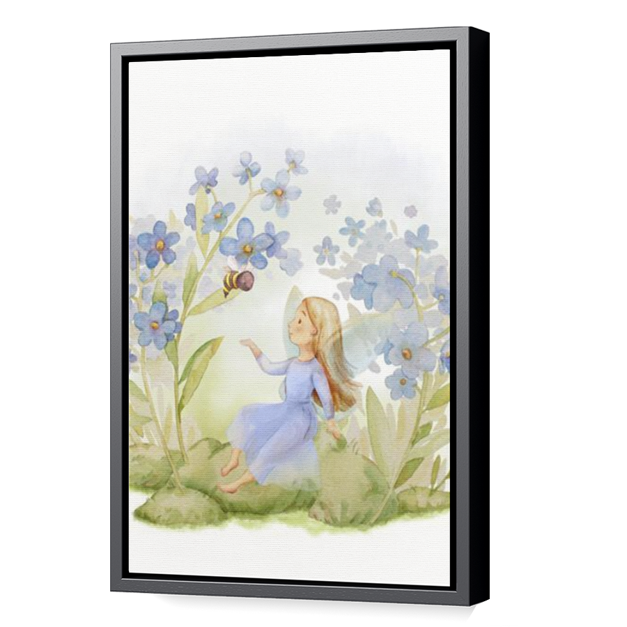 Thumbnail for Canvas - Black Floating Frame