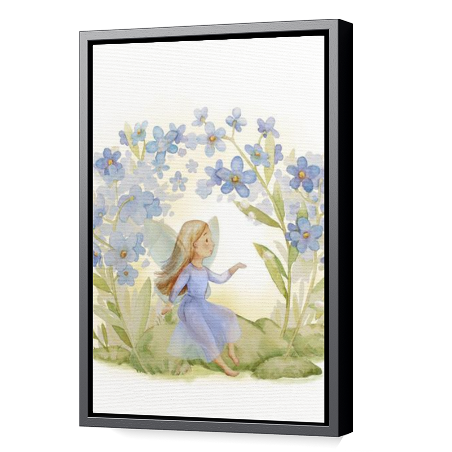 Thumbnail for Canvas - Black Floating Frame