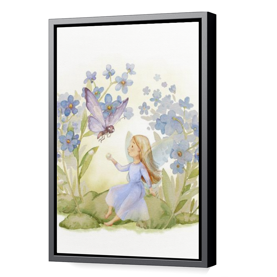 Thumbnail for Canvas - Black Floating Frame