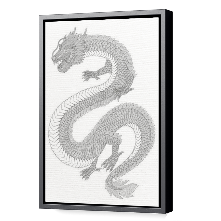 Thumbnail for Canvas - Black Floating Frame