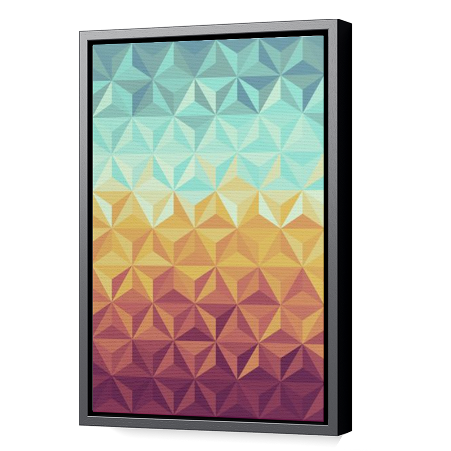 Thumbnail for Canvas - Black Floating Frame