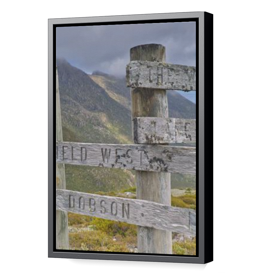 Thumbnail for Canvas - Black Floating Frame